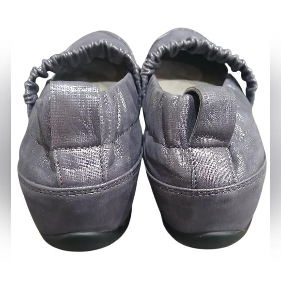 Dansko Leather Blue Metallic Mary Jane Womans 39 8.5 Womans - Picture 2 of 9